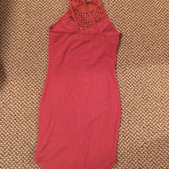 Rust Mini Dress - Picture 3 of 3